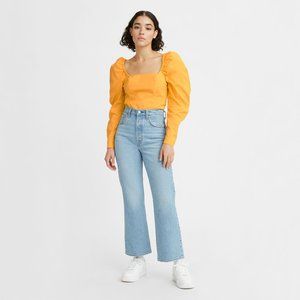 Women's Ribcage Crop Boot Levi's High Waisted Jeans